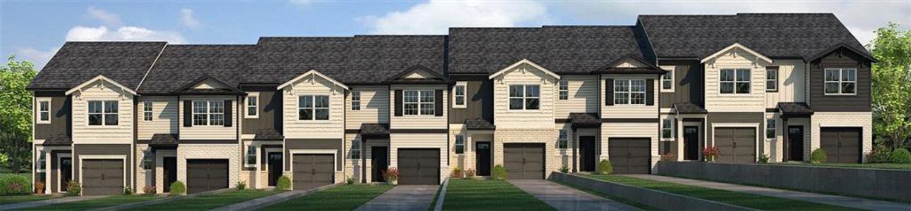 New construction Townhouse house 508 Woodcreek Cir Sw, Unit 6, Atlanta, GA 30331 - image