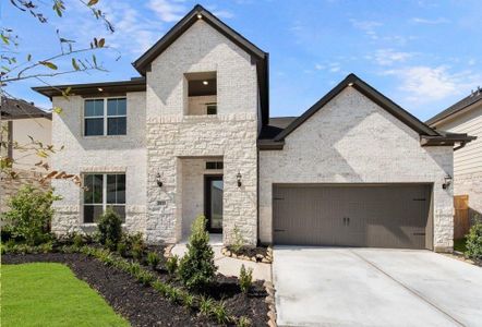 New construction Single-Family house 1301 Rodeo Ridge Dr, Georgetown, TX 78628 The Wimberly II- photo 0