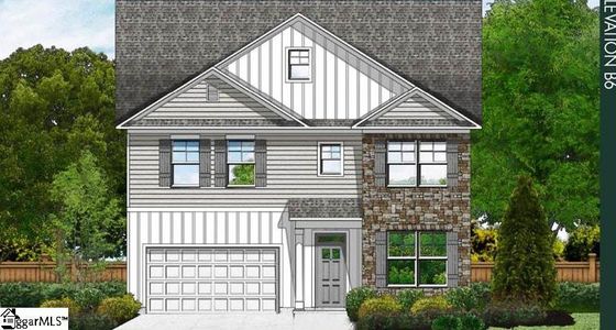 New construction Single-Family house 351 E Pyrenees Dr, Wellford, SC 29385 - image