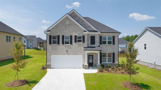 New construction Single-Family house 3149 Champions Way, Loganville, GA 30052 Iberville- photo 0