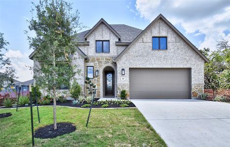 New construction Single-Family house 202 Five Mile Creek Way, Kyle, TX 78640 Brentwood Plan- photo 30 30