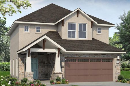 New construction Single-Family house 2605 Sam Bass Rd, Unit 1, Round Rock, TX 78681 plan Clear Creek 1782 - image