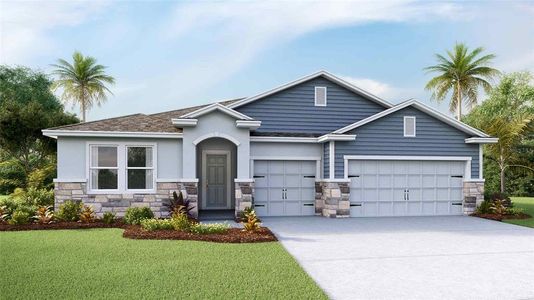 New construction Single-Family house 2105 Stratten Dr, Zephyrhills, FL 33541 - image