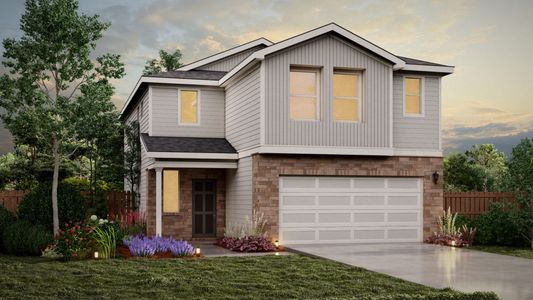 New construction Single-Family house 767 London Ave, New Braunfels, TX 78130 plan Oak View - image
