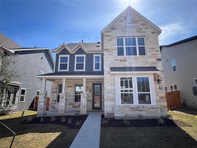 New construction Single-Family house 209 Woodrow Ln, Liberty Hill, TX 78642 plan Blue Jay - image