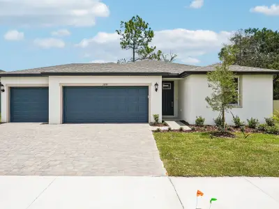 New construction Single-Family house 13755 Umber Forest St, Hudson, FL 34669 plan Essex - image