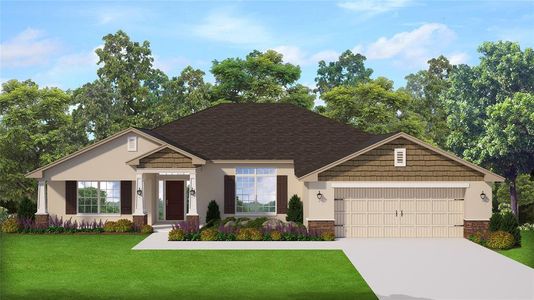 New construction Single-Family house 15255 Mottled Owl Road, Weeki Wachee, FL 34614 - photo 0