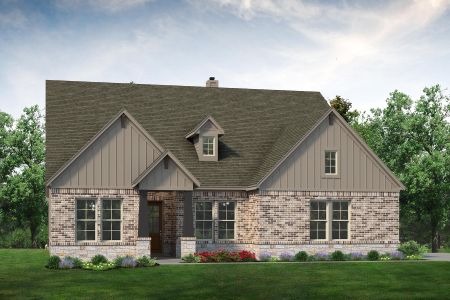New construction Single-Family house 61 Roosevelt Ln, Valley View, TX 76272 plan Verbena V2 SE - image