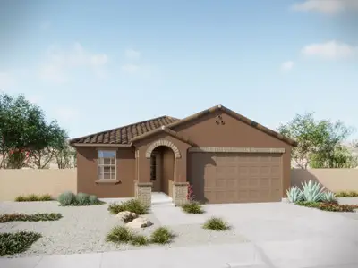 New construction Single-Family house 5626 W Carillon Ridge Ln, Marana, AZ 85743 plan Brandy - image