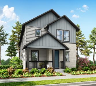 New construction Single-Family house 5696 N Killarney Ct, Aurora, CO 80019 plan Flatiron - image