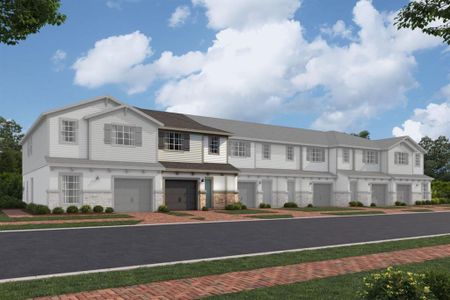 New construction Townhouse house 14820 Harvest Street, Orlando, FL 32824 San Jose- photo 0