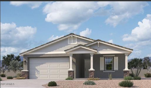 New construction Single-Family house 22900 E Lords Way, Queen Creek, AZ 85142 Marigold Homeplan- photo 0