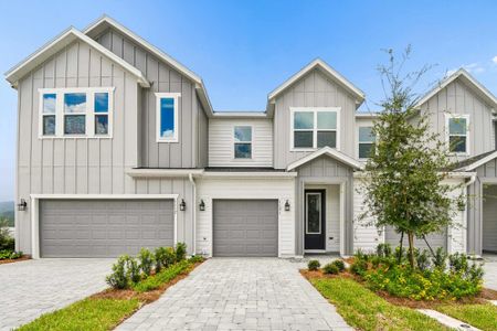 New construction Townhouse house Daytona Beach, FL 32117 plan The Cowden - image
