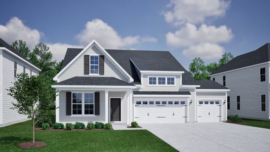New construction Single-Family house 144 Lookout Pt, Hampstead, NC 28443 plan Hunter - image