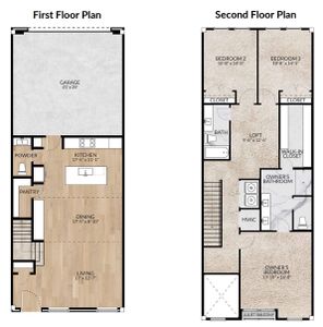 New construction Townhouse house Garland, TX 75040 plan The Gallery - image 2