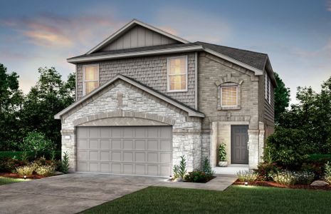 New construction Single-Family house 15113 Canyon Rapids Road, Conroe, TX 77302 Springfield- photo 0