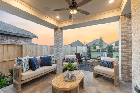 New construction Single-Family house 112 High Rock Pass, Kyle, TX 78640 plan Livingston - image