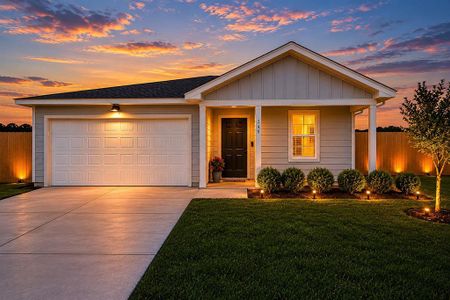 New construction Single-Family house 258 Peace Lily Wy, Tolar, TX 76476 plan Washington - image
