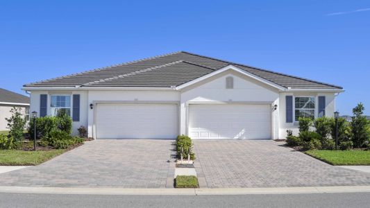 New construction Duplex house 16921 Barnwood Pl, Lakewood Ranch, FL 34211 plan Siesta - image