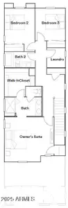 New construction Single-Family house 8348 E Peterson Ave, Mesa, AZ 85212 plan Oxnard Plan 2016 - image