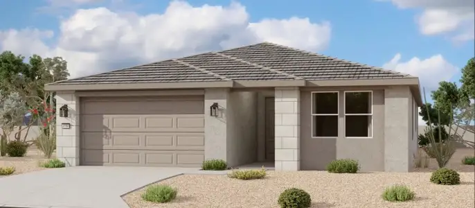 New construction Single-Family house 9714 S 56Th Ln, Laveen, AZ 85339 plan Sunflower - image