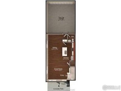 New construction Townhouse house 242 Scaup Ln, Johnstown, CO 80534 plan Biscayne - image