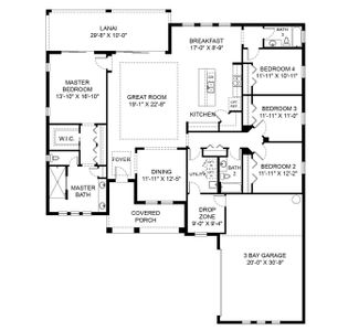 New construction Single-Family house 5333 Lake Venice Dr, Wimauma, FL 33598 plan Bahia Breeze - image 3