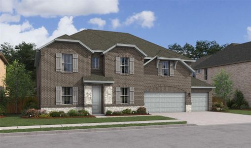 New construction Single-Family house 123 Roebuck Ln, New Waverly, TX 77358 plan Stirling - image