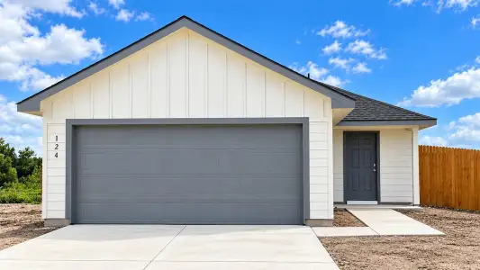 New construction Single-Family house 124 Dagney Ct, Jarrell, TX 76537 plan Barton - image