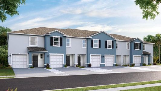 New construction Townhouse house 2745 BANKS POINTE, Bradenton, FL 34208 Glen- photo 0