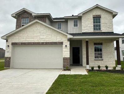 New construction Single-Family house 8122 Ocean Jasper Lane, Texas City, TX 77591 Blanco- photo 0