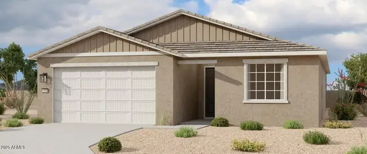New construction Single-Family house 2475 E Rolling Prairie Ln, San Tan Valley, AZ 85140 plan Sage - image