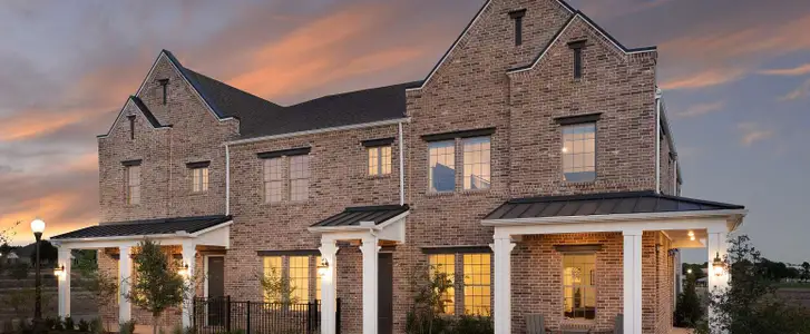 New construction Townhouse house 602 Blue Ridge Dr, Mansfield, TX 76063 plan Dartmouth - image