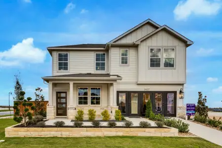 New construction Single-Family house 2427 Ekvall Dr, Round Rock, TX 78665 plan Primrose - image