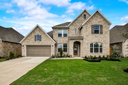 New construction Single-Family house 21630 Oakwood Dr, Waller, TX 77484 The Beckton- photo 0