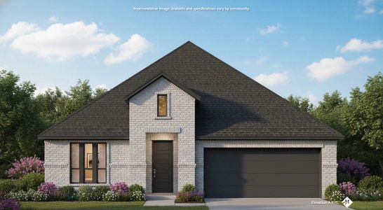 New construction Single-Family house 121 Trinity St, Grandview, TX 76050 plan Abernathy - image