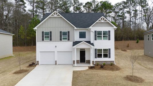 New construction Single-Family house 262 Friendship Oak Way, Hampton, GA 30228 Packard- photo 0