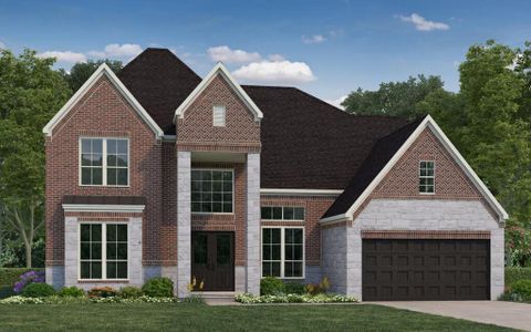 New construction Single-Family house 9722 Leafgate Court, Missouri City, TX 77459 Comal II- photo 0 0