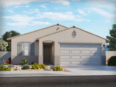 New construction Single-Family house 3775 Patriot Wy, Florence, AZ 85132 plan Mason - image