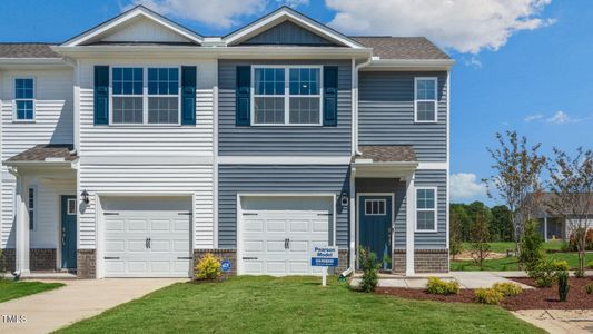 New construction Townhouse house 472 Belgian Red Way, Wake Forest, NC 27587 - photo 0