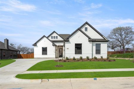 New construction Single-Family house 4021 Alpine Street, Midlothian, TX 76065 Redwood JS- photo 0