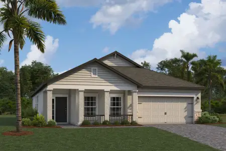 New construction Single-Family house 5678 Jeffries Wy, Wesley Chapel, FL 33545 plan Newport II - image