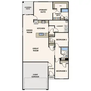 New construction Single-Family house 9380 N Concho Dr, Kingman, AZ 86401 plan Palmero - image