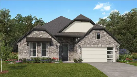 New construction Single-Family house 26795 Frontier Trace Dr, Montgomery, TX 77316 Melrose II- photo 0