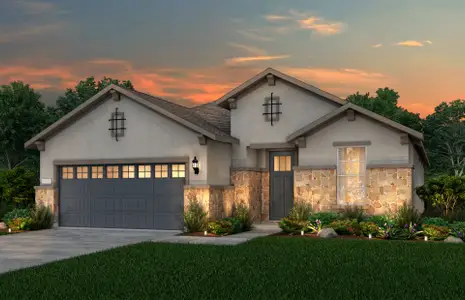 New construction Single-Family house 701 Silver Spur Blvd, Georgetown, TX 78633 plan Mainstay - image