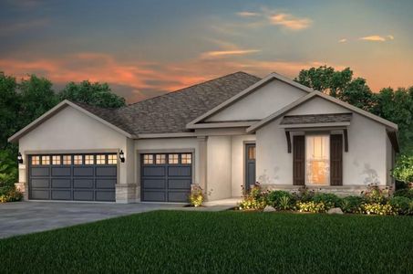 New construction Single-Family house 457 Tumbling Creek Run, Kyle, TX 78640 Renown- photo 0