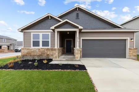 New construction Single-Family house 8114 Champion Crk, San Antonio, TX 78252 plan Blanco - 1510 - image