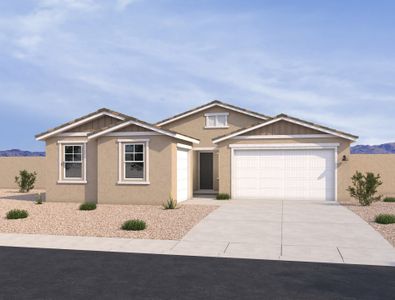 New construction Single-Family house 11713 N Orris Dr, Maricopa, AZ 85139 plan Amethyst - image
