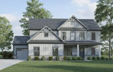 New construction Single-Family house 429 Michael Etchison Rd, Monroe, GA 30655 plan (GA)Hayden A.3 3 Side Entry - image
