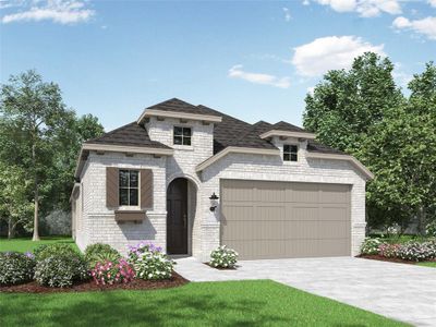 New construction Single-Family house 3806 Aqua Ln, Sherman, TX 75090 Preston Plan- photo 0